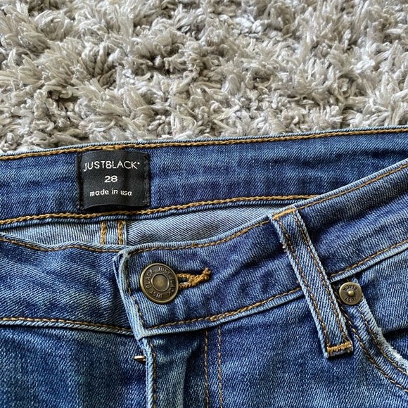 Just Black jeans size 28 - Picture 3 of 3